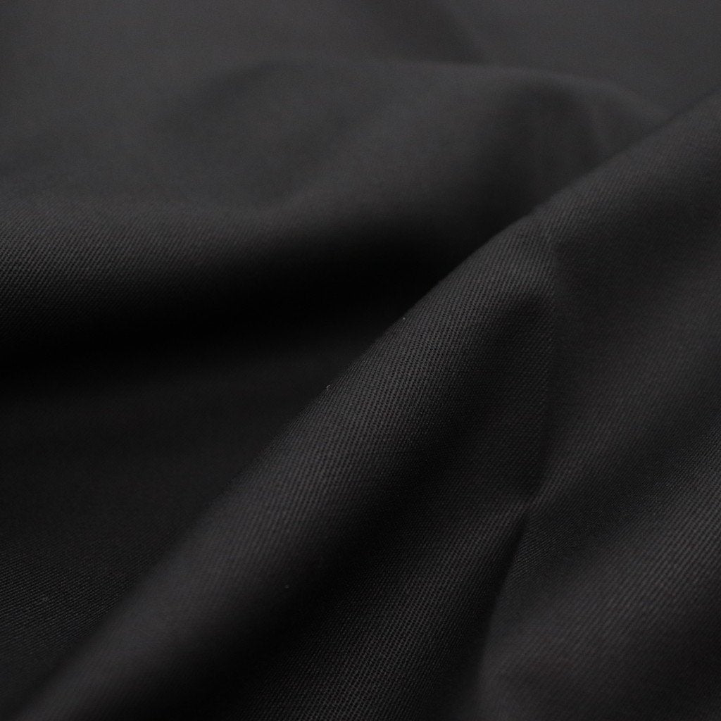 PLEATED TROUSERS #BLACK [22FW-WMP-TR28]