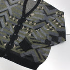 EVIJO MOHAIR CARDIGAN #BLACK [22FW-KN01]