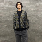 EVIJO MOHAIR CARDIGAN #BLACK [22FW-KN01]