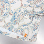 佩斯利長袖開襟衫#象牙色 [FW22-S02]