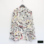 TIM LEHI | HAWAIIAN SHIRT L/S -TYPE 2- #GRAY [22FW-WMS-HI02]