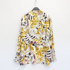 TIM LEHI | HAWAIIAN SHIRT L/S -TYPE 2- #YELLOW [22FW-WMS-HI02]