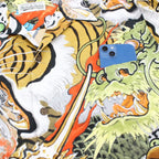 TIM LEHI | HAWAIIAN SHIRT L/S -TYPE 1- #GREEN [22FW-WMS-HI01]