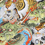 TIM LEHI | HAWAIIAN SHIRT L/S -TYPE 1- #GREEN [22FW-WMS-HI01]