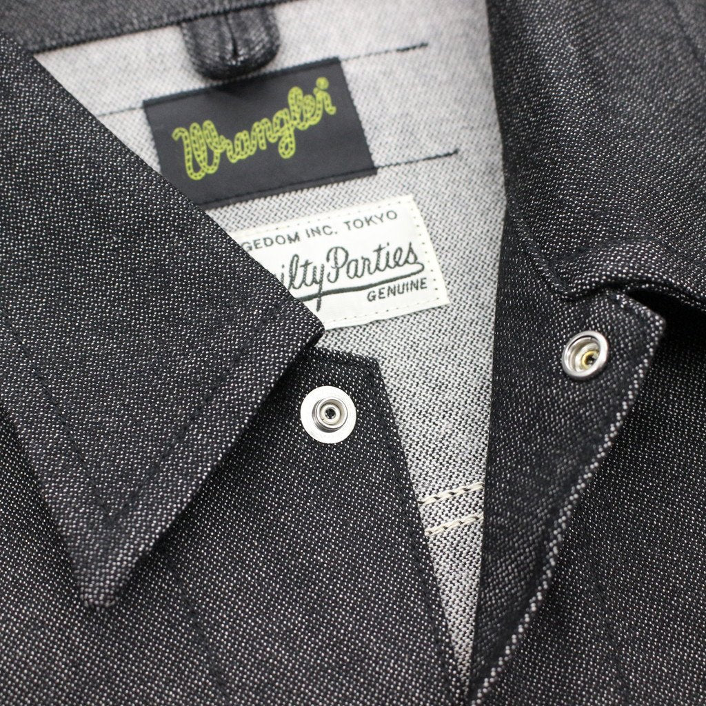 WACKO MARIA | ワコマリア Wrangler | TRUCKER JACKET #BLACK [22FW