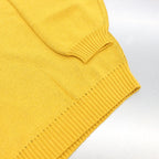 ACID LOGO KNIT SWEATER #MUSTARD [FW22-KN01]