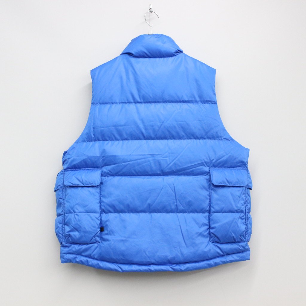 TECH BACK PACKER DOWN VEST #BLUE [BW-24022W]