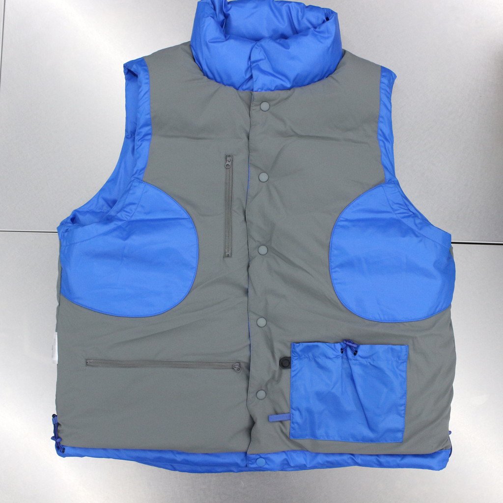 DAIWA PIER39 | ダイワピア39 TECH BACK PACKER DOWN VEST #BLUE [BW