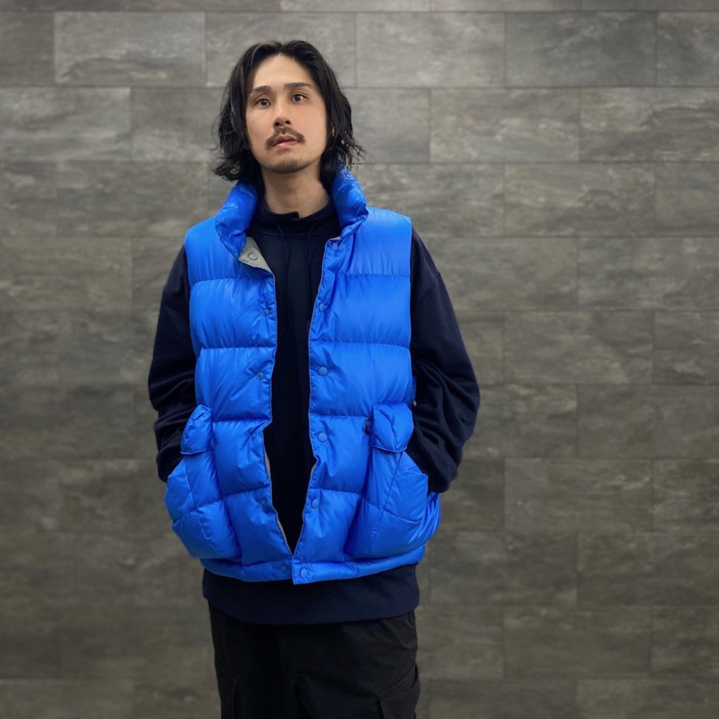 TECH BACK PACKER DOWN VEST #BLUE [BW-24022W]