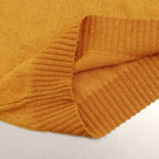 MOHAIR CREW NECK SWEATER #L-BROWN [22FW-WMK-KN05]