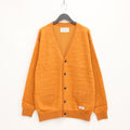 MOHAIR CARDIGAN #L-BROWN [22FW-WMK-KN06]