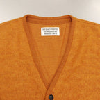 MOHAIR CARDIGAN #L-BROWN [22FW-WMK-KN06]