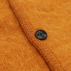 MOHAIR CARDIGAN #L-BROWN [22FW-WMK-KN06]