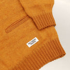 MOHAIR CARDIGAN #L-BROWN [22FW-WMK-KN06]