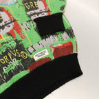 JEAN-MICHEL BASQUIAT | CREW NECK SWEATER -TYPE 3- #ONE [BASQUIAT-WM-KN03]