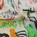 JEAN-MICHEL BASQUIAT | CREW NECK SWEATER -TYPE 3- #ONE [BASQUIAT-WM-KN03]