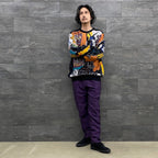 JEAN-MICHEL BASQUIAT | CREW NECK SWEATER -TYPE 2- #ONE [BASQUIAT-WM-KN02]