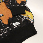 JEAN-MICHEL BASQUIAT | CREW NECK SWEATER -TYPE 2- #ONE [BASQUIAT-WM-KN02]
