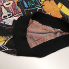 JEAN-MICHEL BASQUIAT | CREW NECK SWEATER -TYPE 2- #ONE [BASQUIAT-WM-KN02]