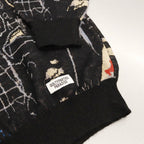 JEAN-MICHEL BASQUIAT | CREW NECK SWEATER -TYPE 1- #ONE [BASQUIAT-WM-KN01]