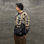 JEAN-MICHEL BASQUIAT | CREW NECK SWEATER -TYPE 1- #ONE [BASQUIAT-WM-KN01]