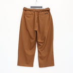 TR BAGGY SLACKS #BROWN [FW22-B10]