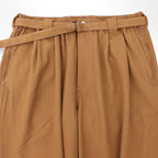 TR BAGGY SLACKS #BROWN [FW22-B10]