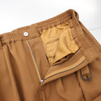 TR BAGGY SLACKS #BROWN [FW22-B10]