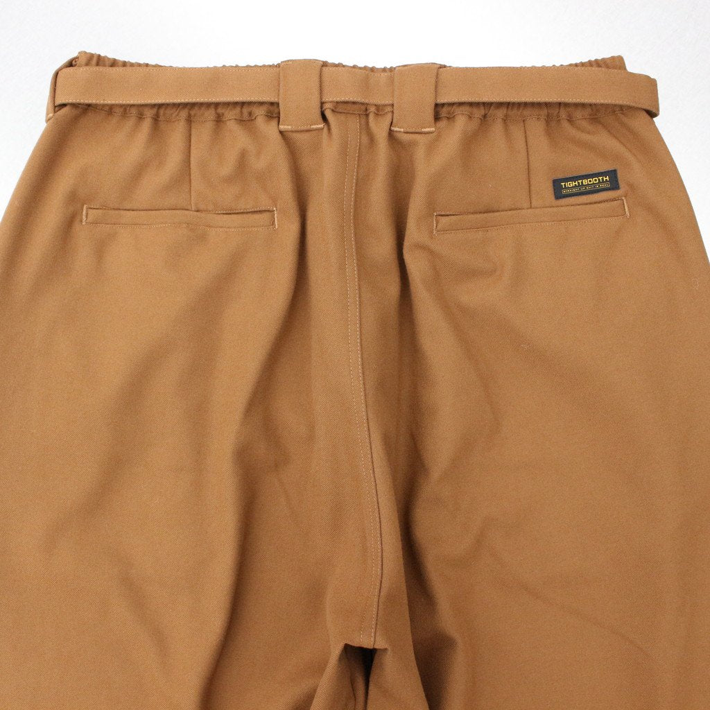 TR BAGGY SLACKS #BROWN [FW22-B10]