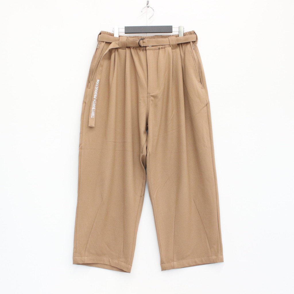 TR BAGGY SLACKS #BEIGE [FW22-B10]