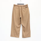 TR BAGGY SLACKS #BEIGE [FW22-B10]