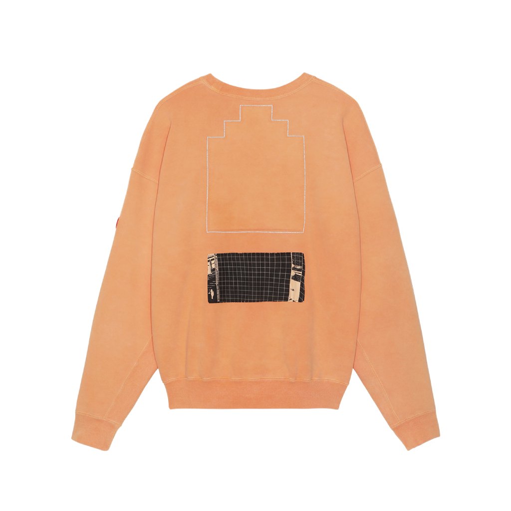 OVERDYE CAV EMPT CREW NECK #ORANGE [CES22CS12]