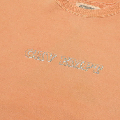 OVERDYE CAV EMPT CREW NECK #ORANGE [CES22CS12]