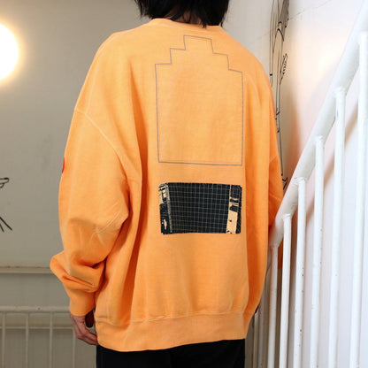 OVERDYE CAV EMPT CREW NECK #ORANGE [CES22CS12]