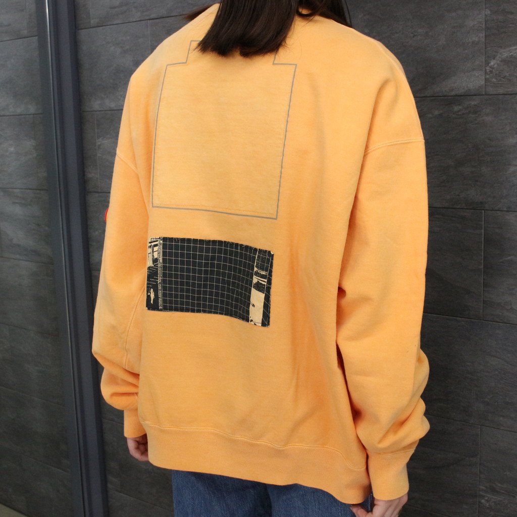 C.E | シーイー OVERDYE CAV EMPT CREW NECK #ORANGE [CES22CS12