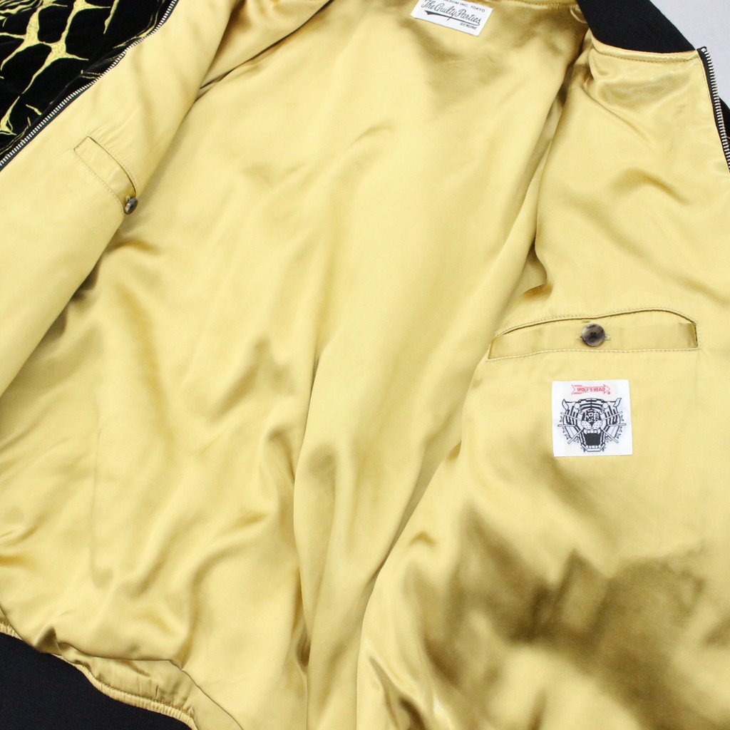 WOLFS HEAD | SKA JACKET -TYPE 1- #BLACK [WOLFSHEAD-WM-BL09]