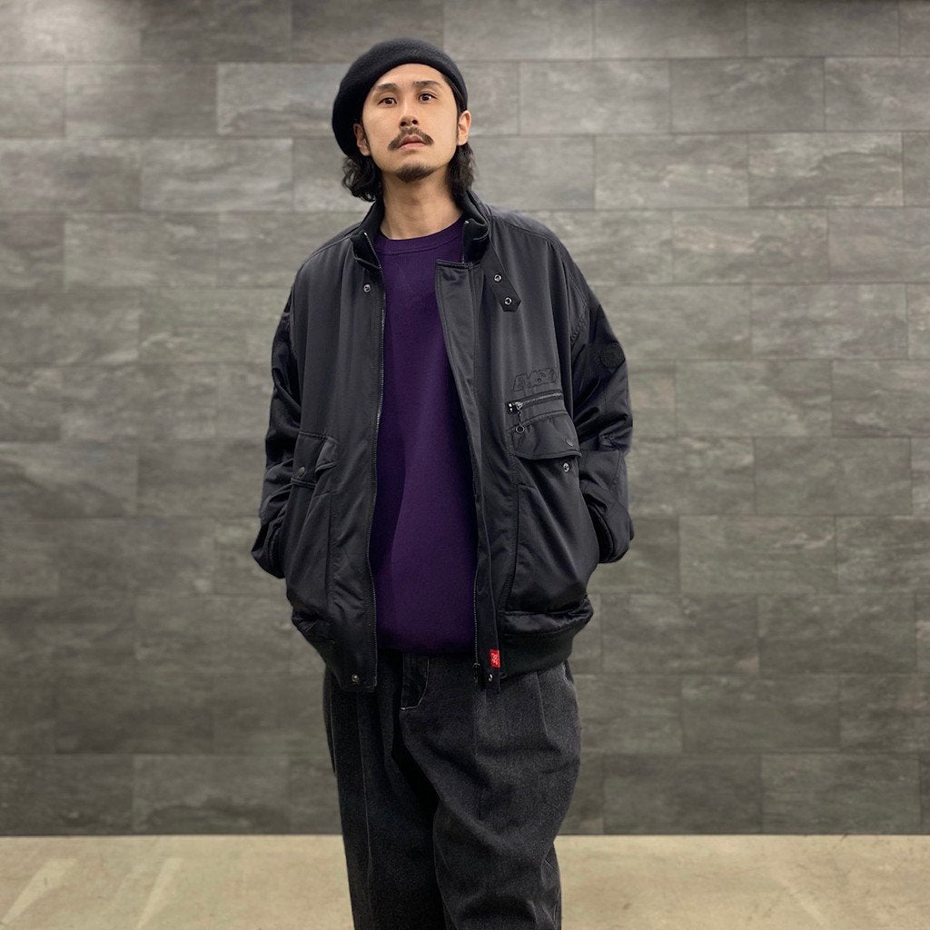 Evisen Skateboards | エヴィセンスケートボーズ FACE MA-1 #BLACK [22FW-JK02] – cocorozashi