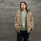NANGA | LEOPARD DOWN JACKET #BEIGE [22FW-WMO-NA04]