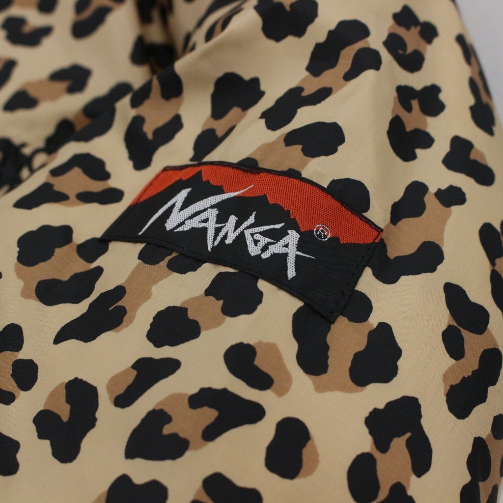 NANGA | LEOPARD DOWN JACKET #BEIGE [22FW-WMO-NA04]