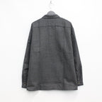 花呢襯衫#灰色 [SC2220-SH05]