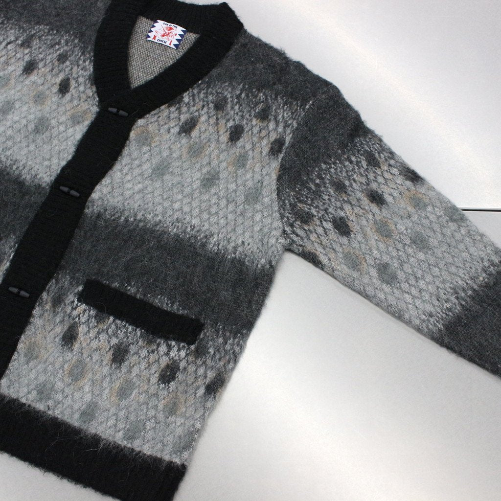 SON OF THE CHEESE | サノバチーズ BROWN TROUT CARDIGAN #GRAY 