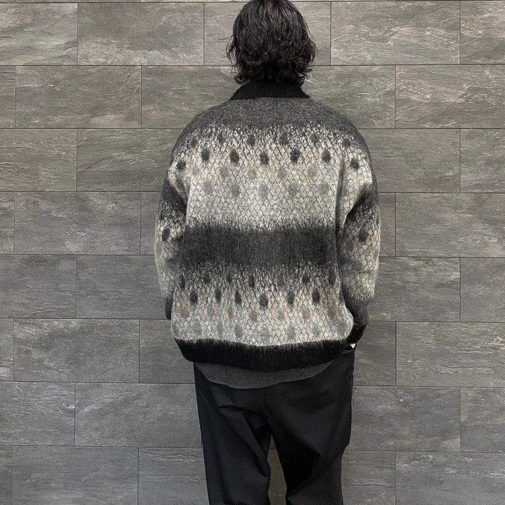 BROWN TROUT CARDIGAN #GRAY [SC2220-KN01]