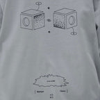 VI-G01T - “複選框”L/S 圖案 T 卹 #FOG [GOOPI-22AW-OCT-4]