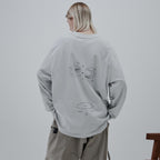 VI-G01T - “複選框”L/S 圖案 T 卹 #FOG [GOOPI-22AW-OCT-4]