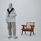 VI-G01T - “複選框”L/S 圖案 T 卹 #FOG [GOOPI-22AW-OCT-4]