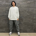 VI-G01T - “複選框”L/S 圖案 T 卹 #FOG [GOOPI-22AW-OCT-4]