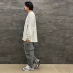 VI-G01T - “複選框”L/S 圖案 T 卹 #FOG [GOOPI-22AW-OCT-4]