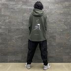 VI-X01H - “6th” 標誌連帽衫 #D-BUSCHGRUN [GOOPI-22AW-OCT-3]