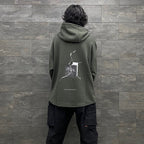 VI-X01H - “6th” 標誌連帽衫 #D-BUSCHGRUN [GOOPI-22AW-OCT-3]