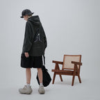 VI-X01H - “6th” 標誌連帽衫 #D-BUSCHGRUN [GOOPI-22AW-OCT-3]